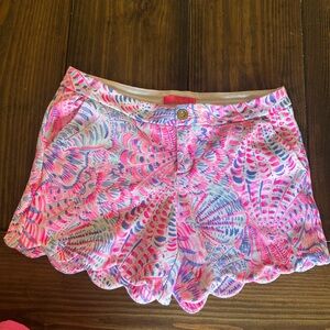 Lilly Pulitzer Buttercup knit shorts - size 10